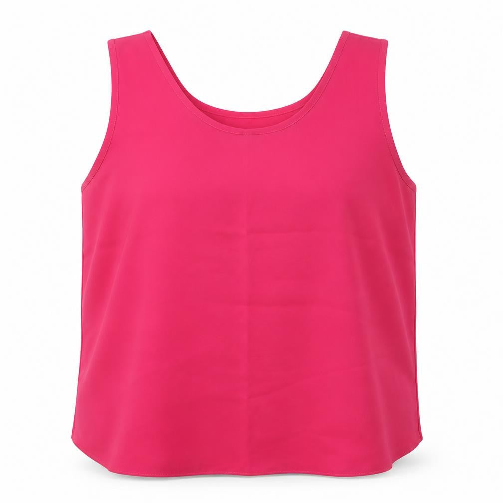Womens UK Size 14 House of Fraser Pink Basic Tank