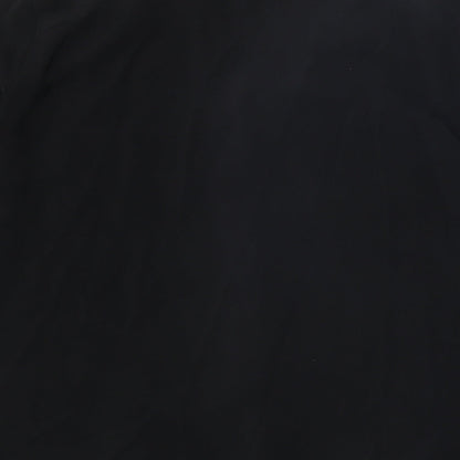Womens UK Size 20 Sara Woman Black Basic Button-Up