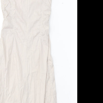 XO Womens Grey Polyester Pencil Dress One Size Sweetheart Pullover