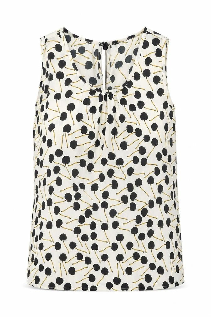 Womens UK Size S VILA White Basic Tank