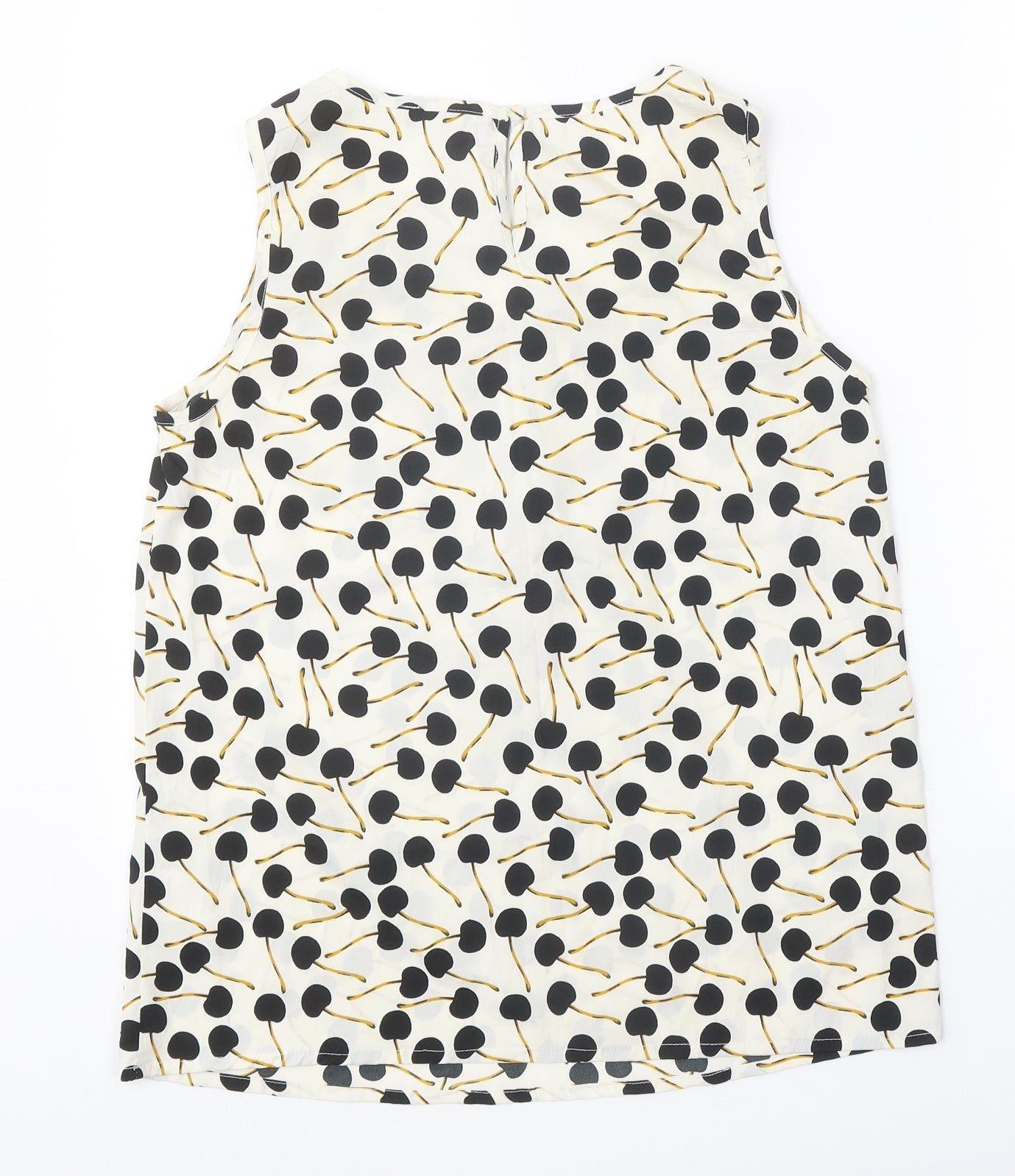 Womens UK Size S VILA White Basic Tank