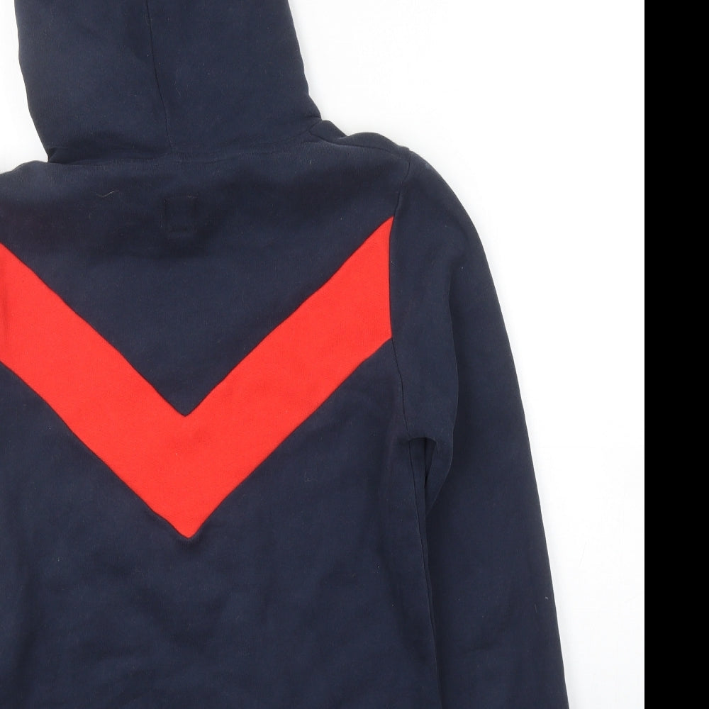 Womens UK Size 6 Jack Wills Blue Pullover Hoodie