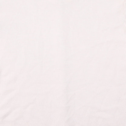 Country Casuals Womens Pink Round Neck Wool Cardigan Jumper Size L