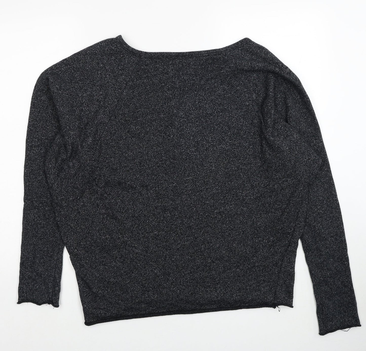 Womens UK Size 12 Topshop Black Pullover Jumper