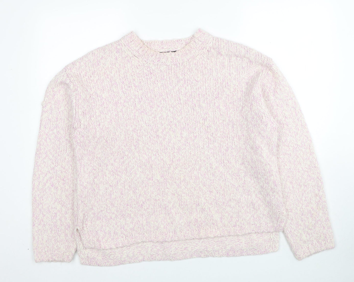 Womens UK Size L Marks and Spencer Pink Pullover Jumper