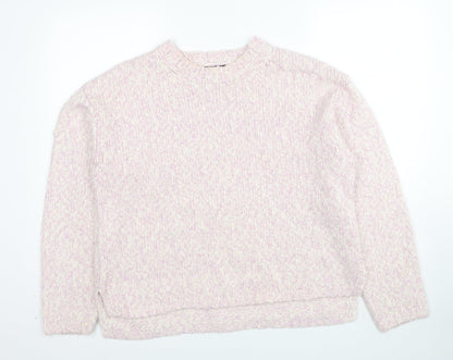 Womens UK Size L Marks and Spencer Pink Pullover Jumper