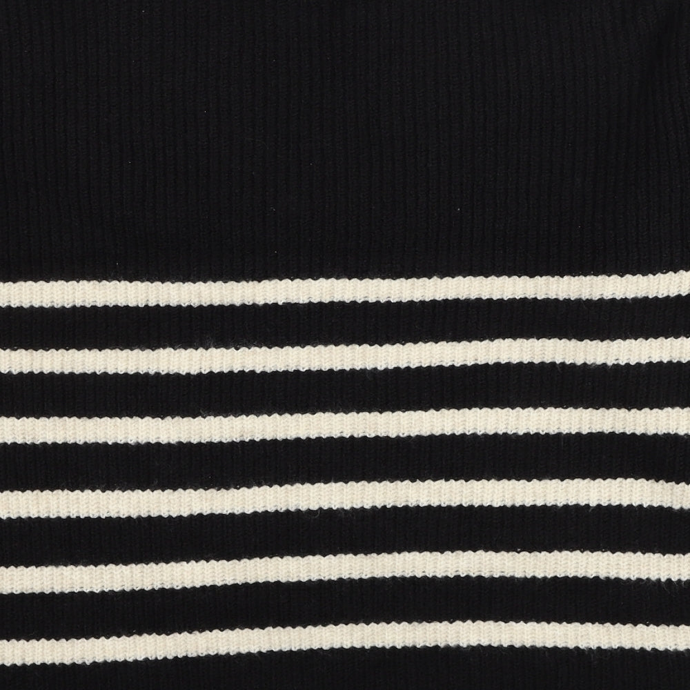 Womens UK Size L Marks and Spencer Black Pullover Jumper