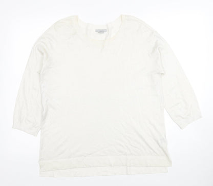 Womens UK Size L H&M Ivory Pullover Jumper