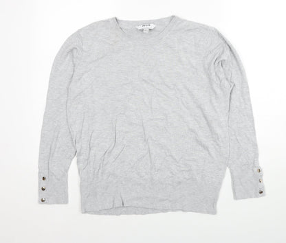 Womens UK Size L Dorothy Perkins Grey Pullover Jumper