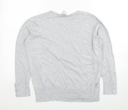 Womens UK Size L Dorothy Perkins Grey Pullover Jumper