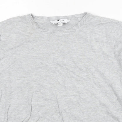 Womens UK Size L Dorothy Perkins Grey Pullover Jumper