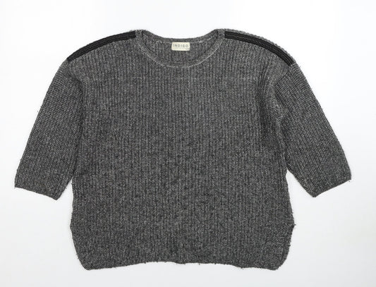 Womens UK Size 14 Marks and Spencer Grey Pullover Jumper