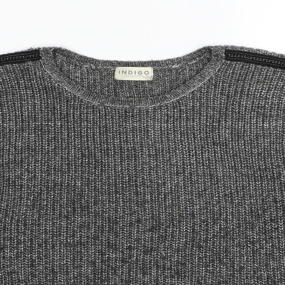 Womens UK Size 14 Marks and Spencer Grey Pullover Jumper