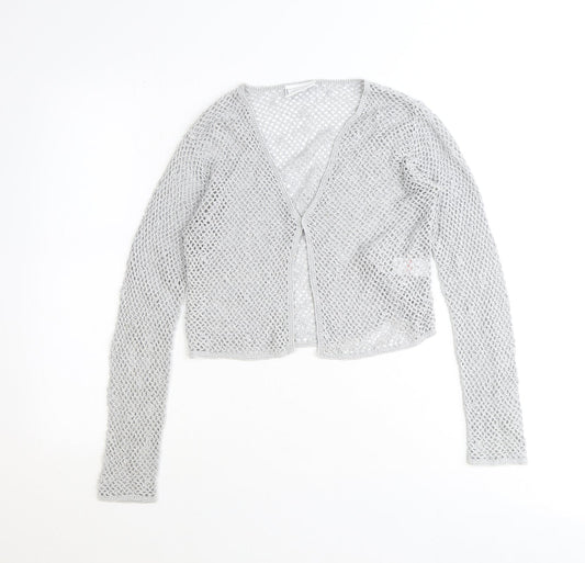 Womens UK Size 14 Principles Grey Cardigan Jumper