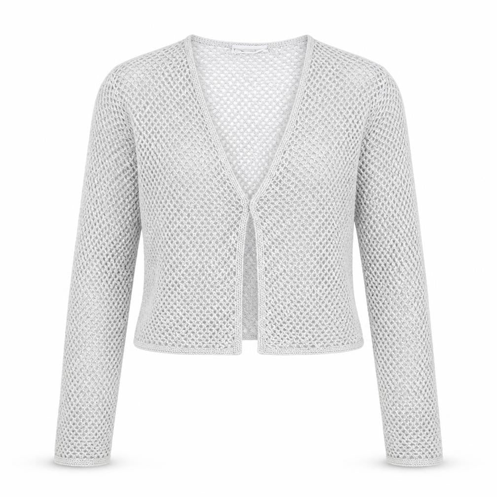 Womens UK Size 14 Principles Grey Cardigan Jumper
