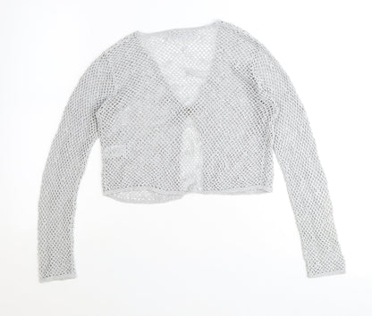 Womens UK Size 14 Principles Grey Cardigan Jumper