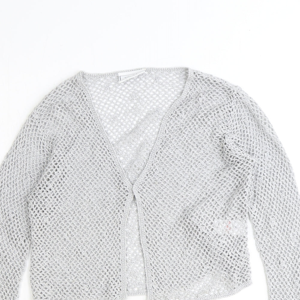Womens UK Size 14 Principles Grey Cardigan Jumper