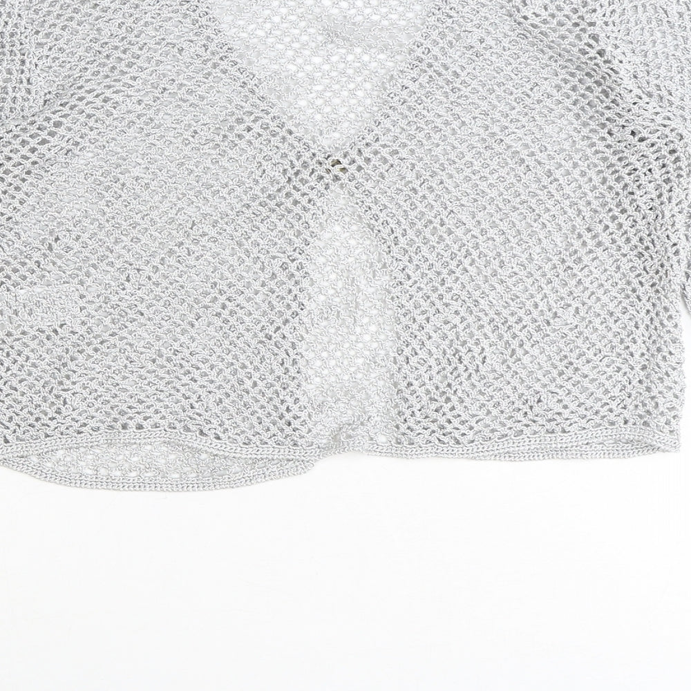 Womens UK Size 14 Principles Grey Cardigan Jumper