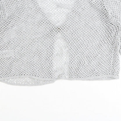 Womens UK Size 14 Principles Grey Cardigan Jumper