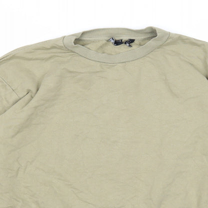 Womens UK Size 8 ASOS Green Pullover Sweatshirt