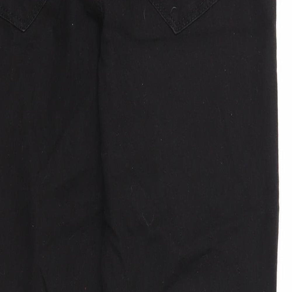 Denim & Co. Womens Black Cotton Jegging Jeans Size 10 Regular