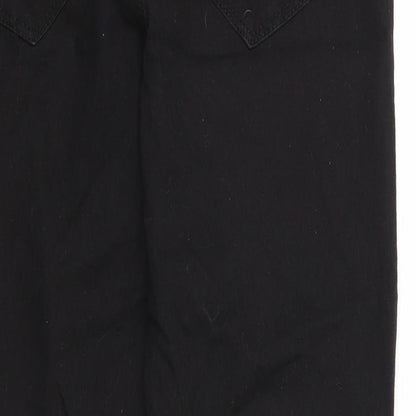 Denim & Co. Womens Black Cotton Jegging Jeans Size 10 Regular