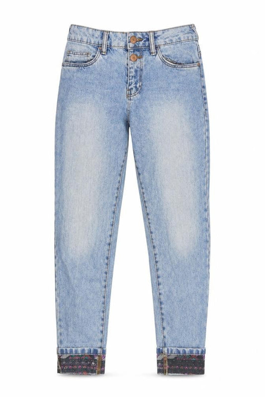 Womens UK Size 30 in Noisy may Regular Fit Skinny Blue Jeans