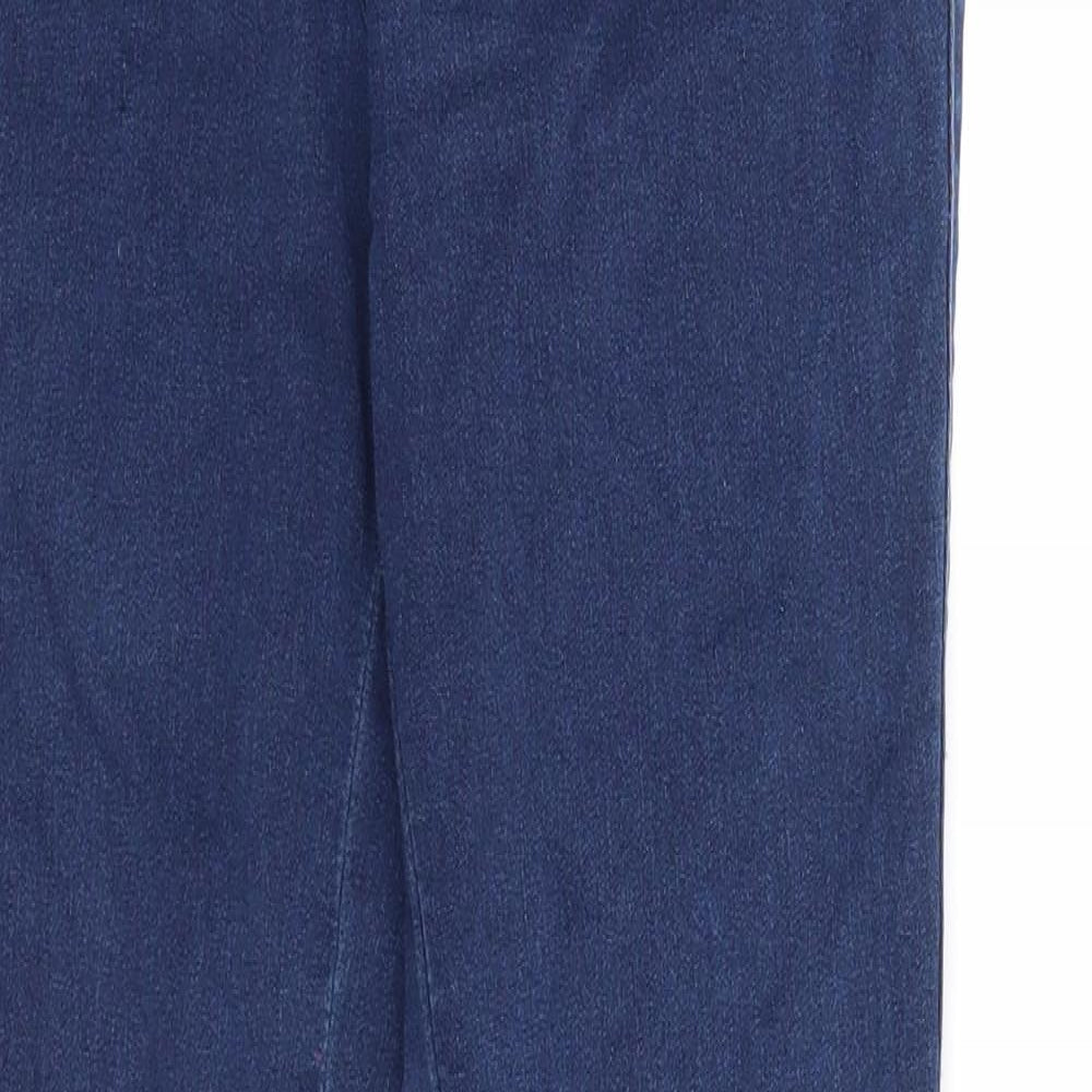 Only Womens Blue Cotton Skinny Jeans Size M Regular Zip