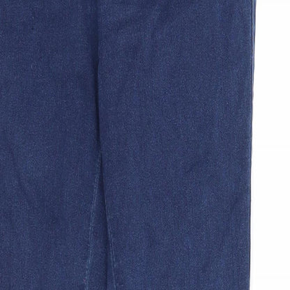 Only Womens Blue Cotton Skinny Jeans Size M Regular Zip