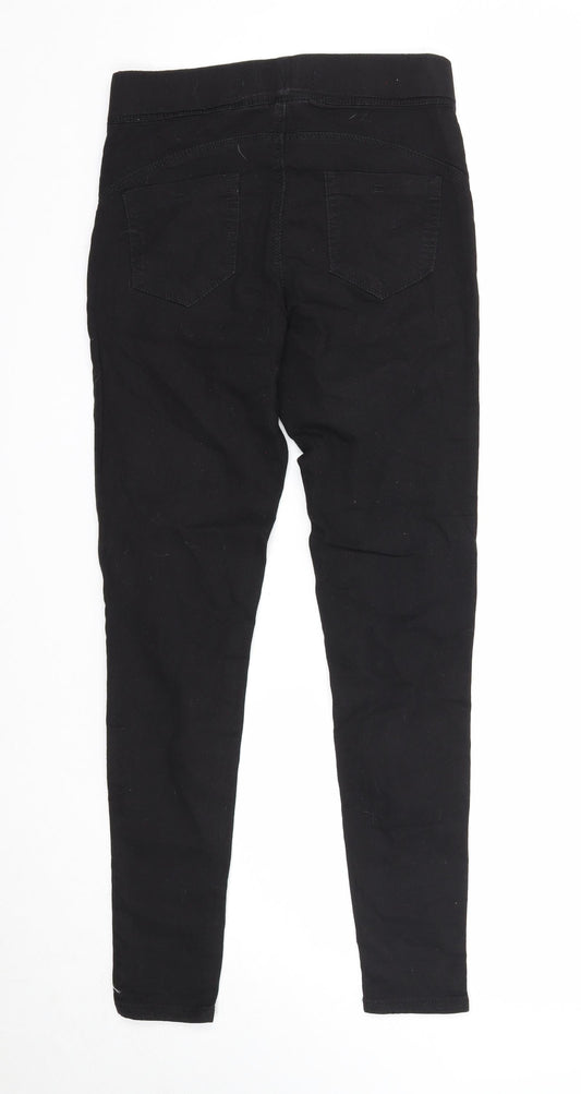 Denim & Co. Womens Black Cotton Jegging Jeans Size 8 Regular