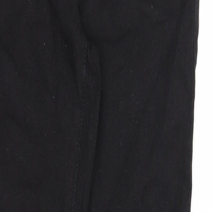 Denim & Co. Womens Black Cotton Jegging Jeans Size 8 Regular