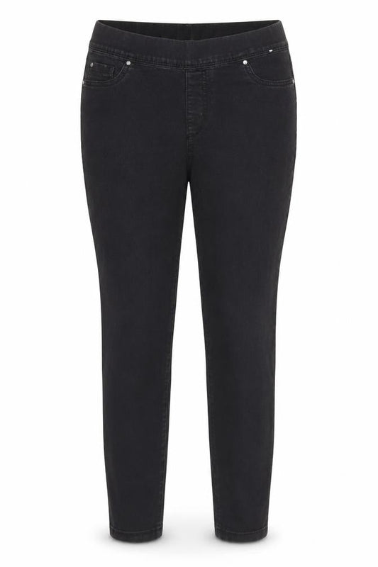 Womens UK Size 10 Denim & Co. Regular Fit Jegging Black Jeans