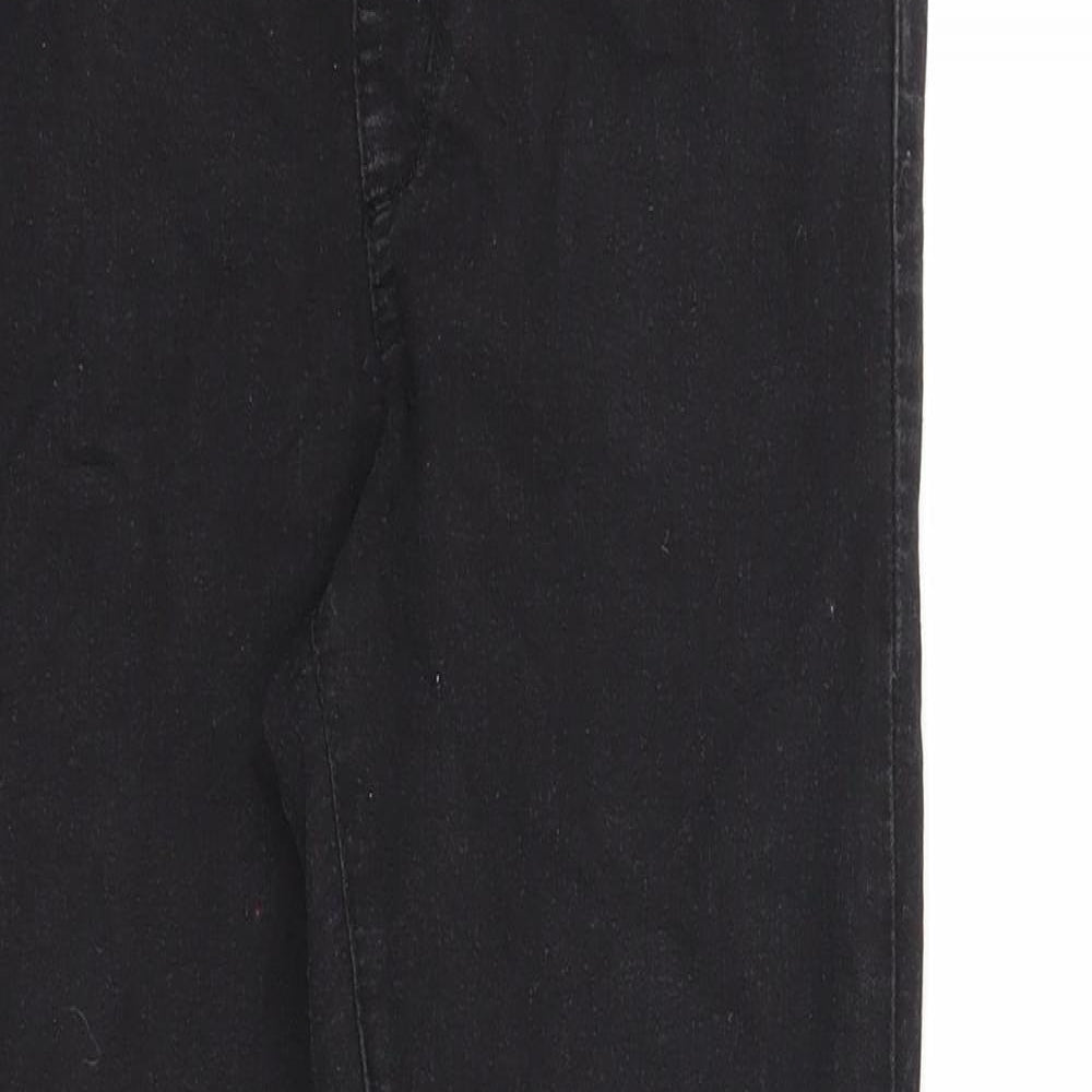 Denim & Co. Womens Black Cotton Jegging Jeans Size 10 Regular