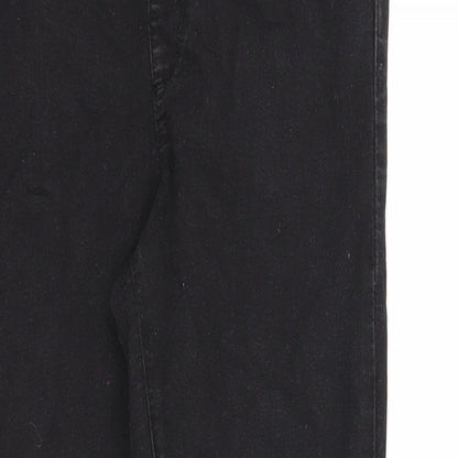 Denim & Co. Womens Black Cotton Jegging Jeans Size 10 Regular
