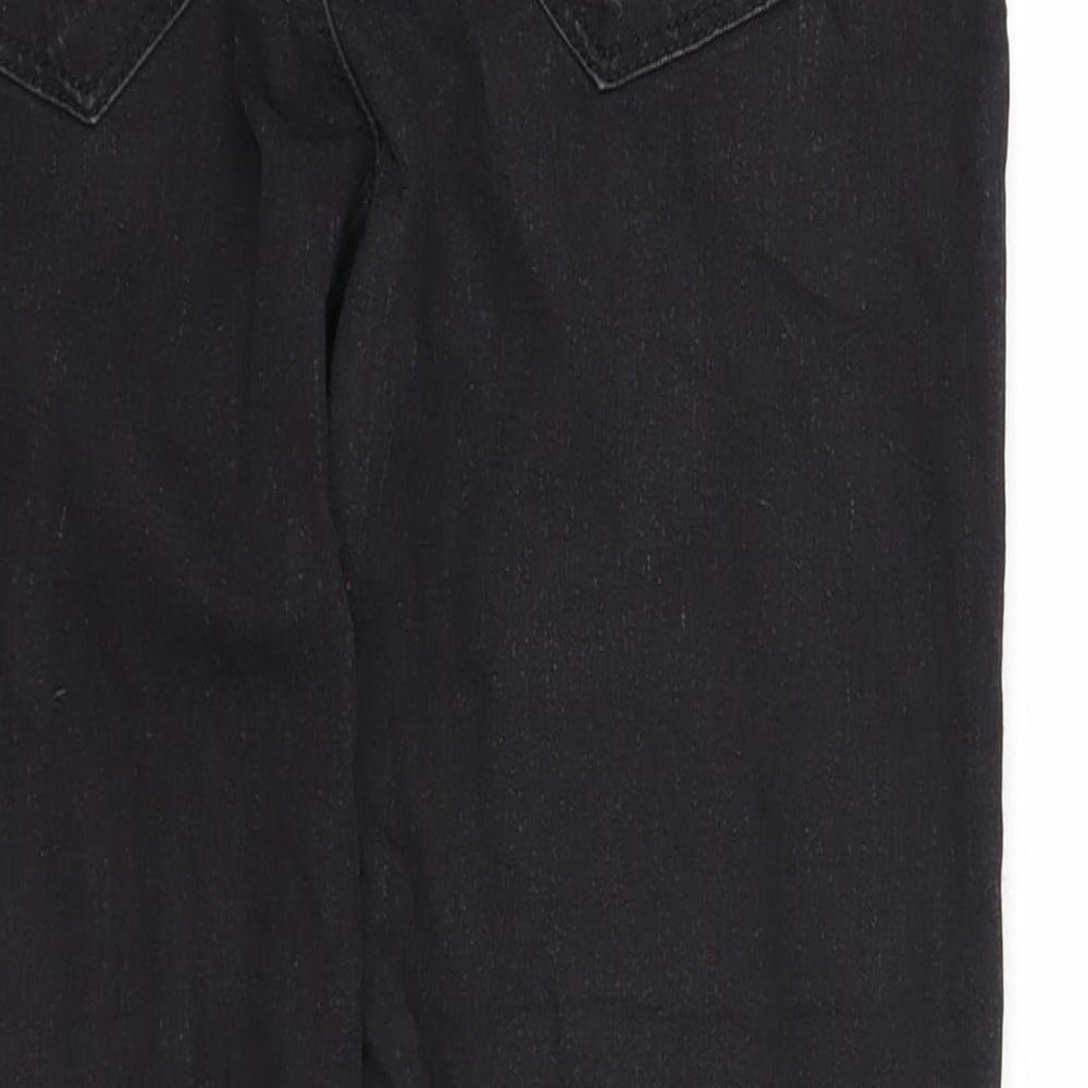 Denim & Co. Womens Black Cotton Jegging Jeans Size 10 Regular