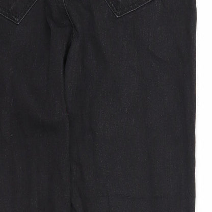 Denim & Co. Womens Black Cotton Jegging Jeans Size 10 Regular