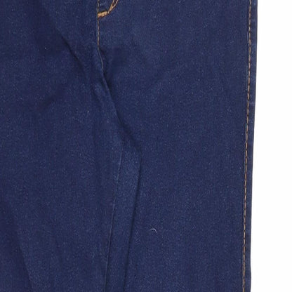 Denim & Co. Womens Blue Cotton Jegging Jeans Size 10 Regular