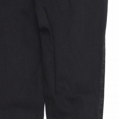 Denim & Co. Womens Black Cotton Jegging Jeans Size 10 Regular