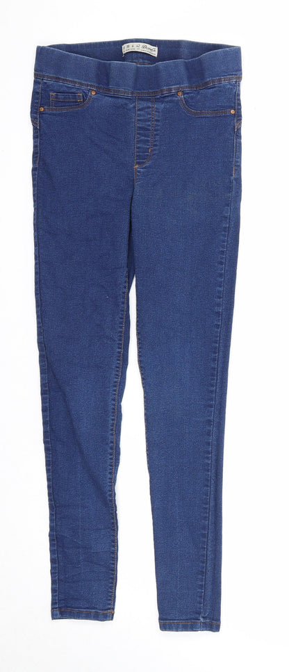 Denim & Co. Womens Blue Cotton Jegging Jeans Size 10 Regular