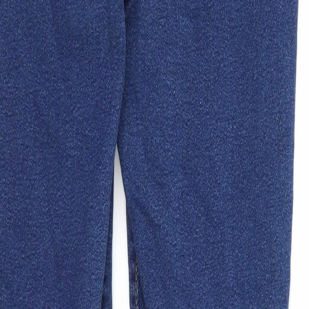 Denim & Co. Womens Blue Cotton Jegging Jeans Size 10 Regular