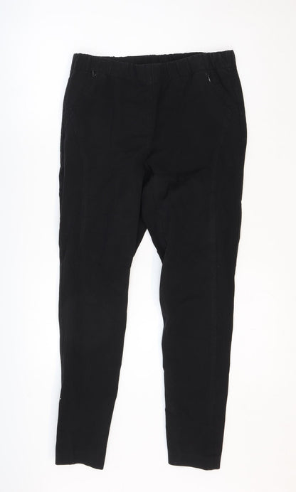 Womens UK Size 31 in Preworn Regular Fit  Black Trousers