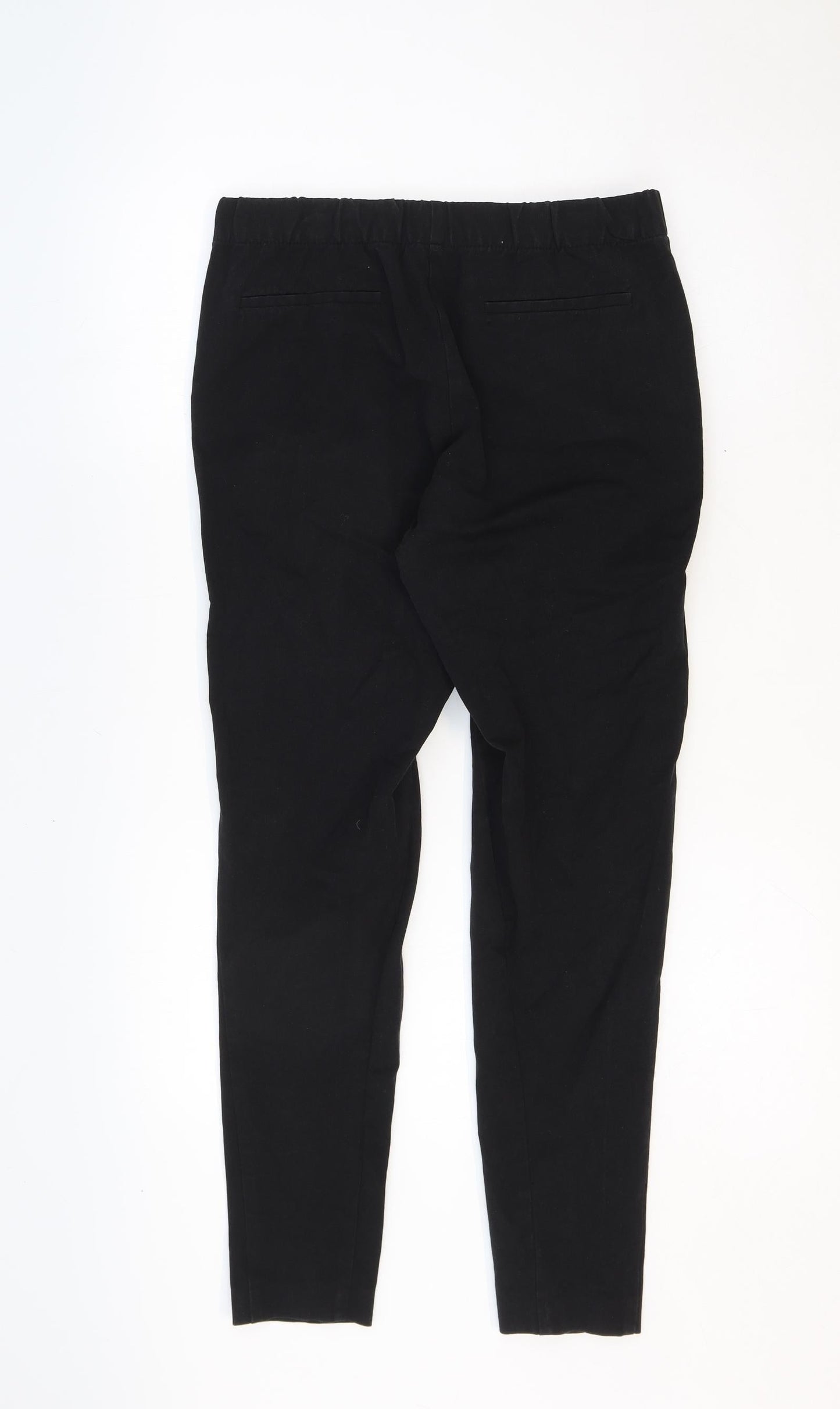 Womens UK Size 31 in Preworn Regular Fit  Black Trousers