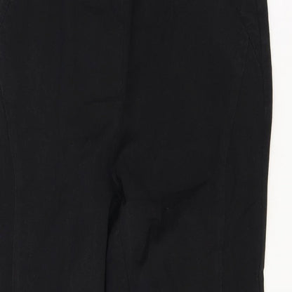 Womens UK Size 31 in Preworn Regular Fit  Black Trousers