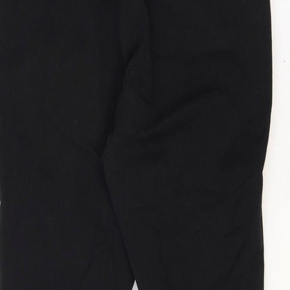 Womens UK Size 31 in Preworn Regular Fit  Black Trousers