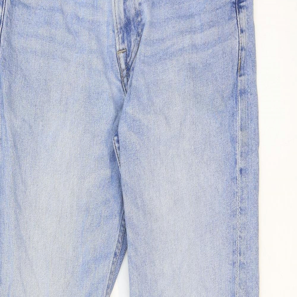 H&M Mens Blue Polyester Skinny Jeans Size 29 in Regular Zip