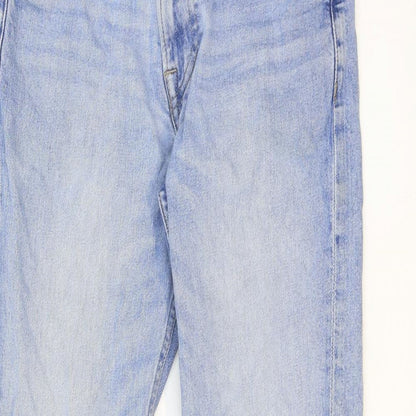 H&M Mens Blue Polyester Skinny Jeans Size 29 in Regular Zip