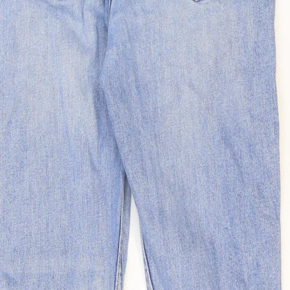 H&M Mens Blue Polyester Skinny Jeans Size 29 in Regular Zip