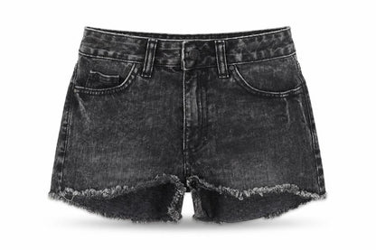 Womens UK Size 4 Denim Co. Regular Fit Cut-Off Shorts