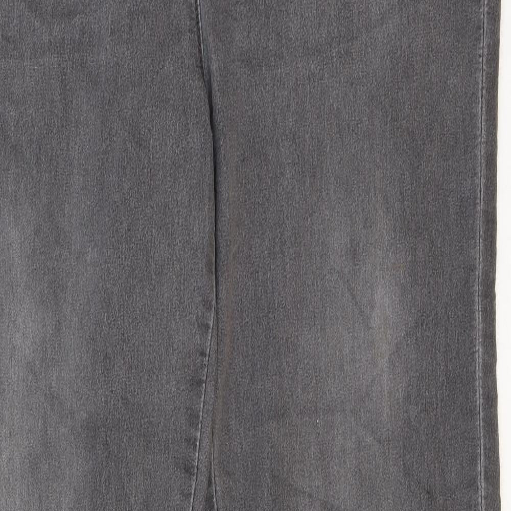 Womens UK Size L VERO MODA Regular Fit Jegging Grey Trousers