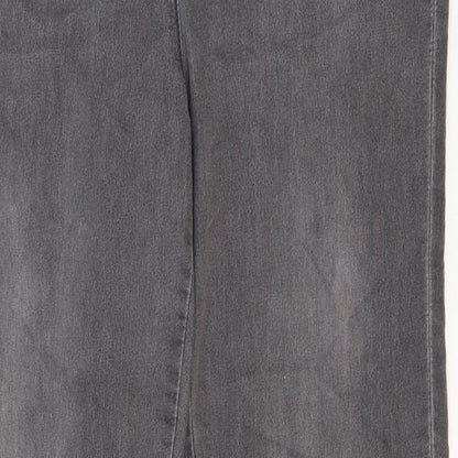 Womens UK Size L VERO MODA Regular Fit Jegging Grey Trousers